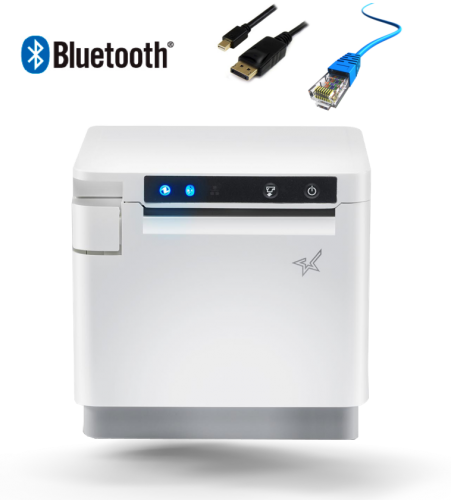 STAR mC-Print3 Thermal Receipt Printer - Auto-cutter, Bluetooth