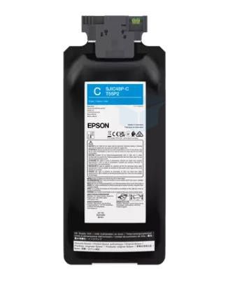 SJIC48P-C Cyan Ink Cartridge for Epson ColorWorks C8000 CW-C8010 C13T55P240