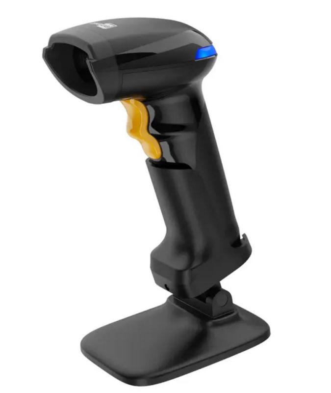 CipherLab 1204 2D Corded USB Barcode Scanner + Stand
