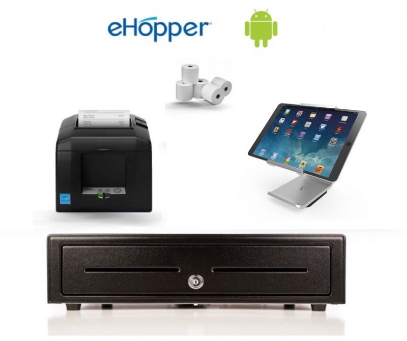eHopper POS Standard Android Hardware Bundle