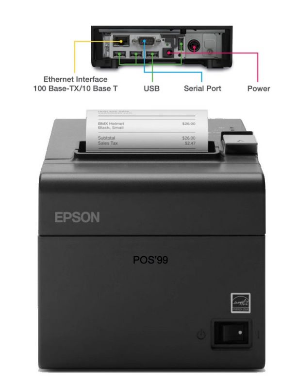 EPSON TMT82II-i Intelligent Thermal Printer (Now TM-M30)