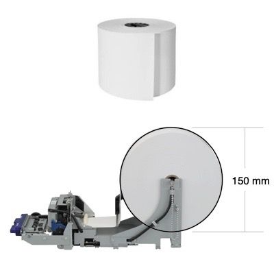 Thermal Paper Rolls 80mm x 150mm (Box of 8) for Kiosk Printers