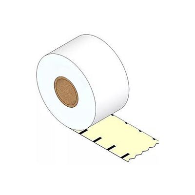 10 x Rolls Linerless Direct Thermal Labels 40mm X 82 meter Black Mark Continuous Removable 