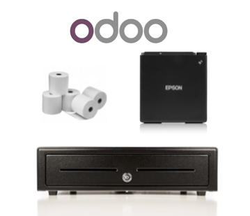 Odoo Mac / Windows POS Bundle 2 - Receipt Printer Cash Drawer Paper