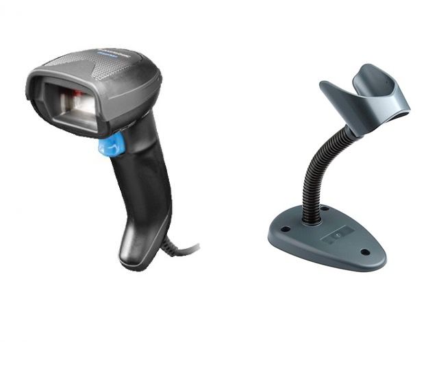 Datalogic Gryphon GD4590 2D USB Corded Barcode Scanner Stand (Replace GD4430 GD4132)