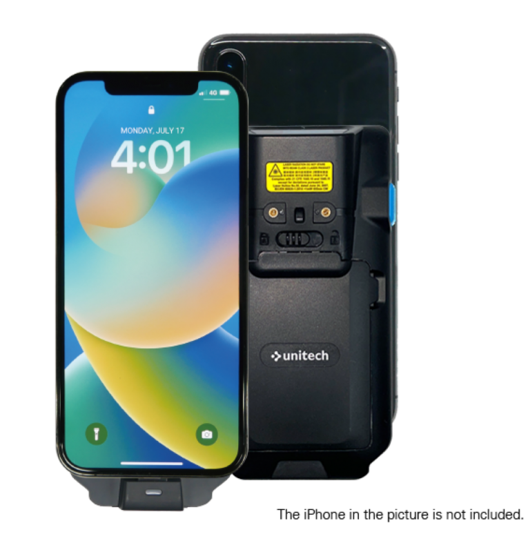 SL220 iOS Sled Scanner Standard Range 2D MFi  USB-C Power Supply Battery