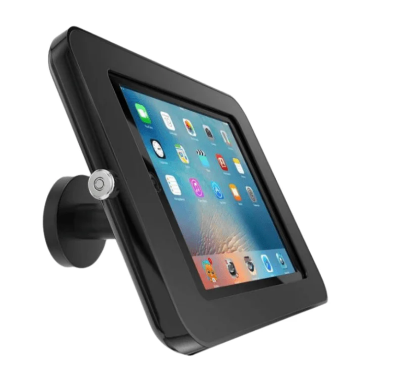 Slim Wall Mount With Tilt For iPad - Tab Secure - Black or White