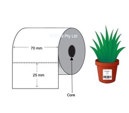 Nursery Weather And Water Resistant Synthetic Labels (70x25mm)