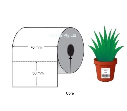 Nursery Weather And Water Resistant Synthetic Labels 70mm W x 50mm H
