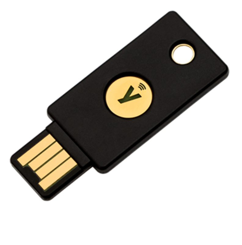 Yubiko Yubikey 2FA 2 Factor Autentification NFC USB-A V5 Or V5.7