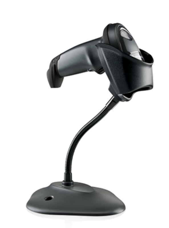 Zebra LI2208-SR Barcode Scanner Black USB Cable, Stand