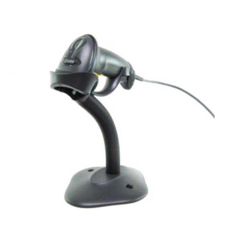 Square Compatible Zebra LS2208 1D Corded Barcode Scanner USB Cable Stand
